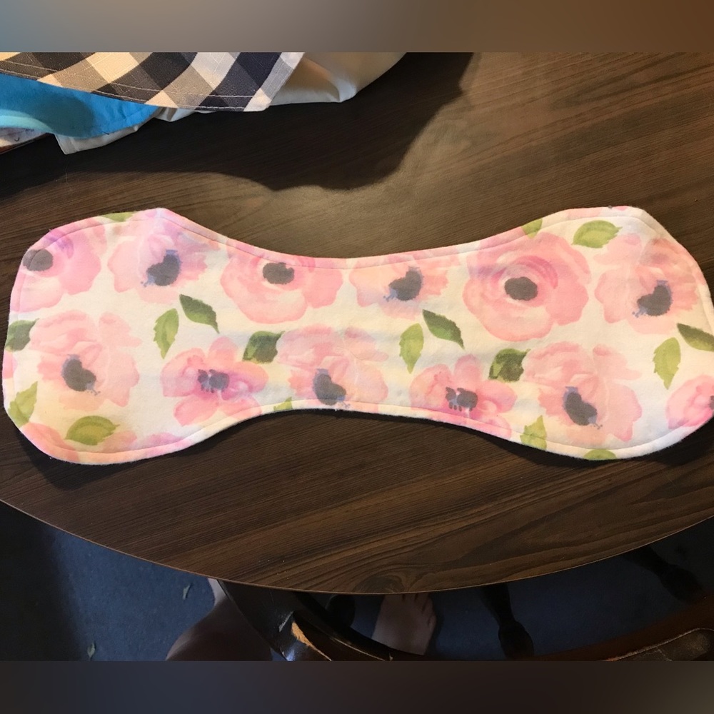 Hand made Flannel Burp cloth